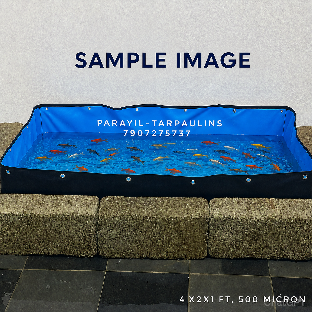 Hdpe tank 1 feet height